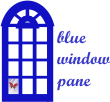 Blue Window Pane